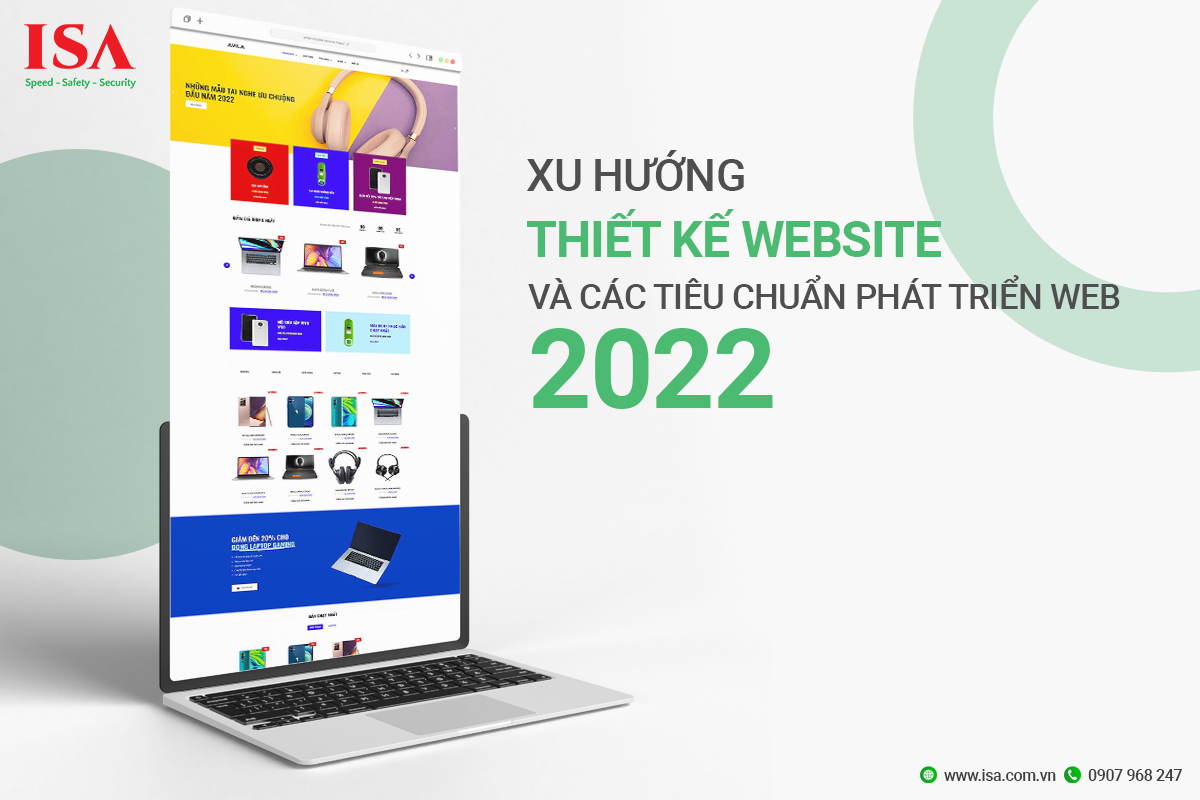 Xu hướng thiết kế website 2022